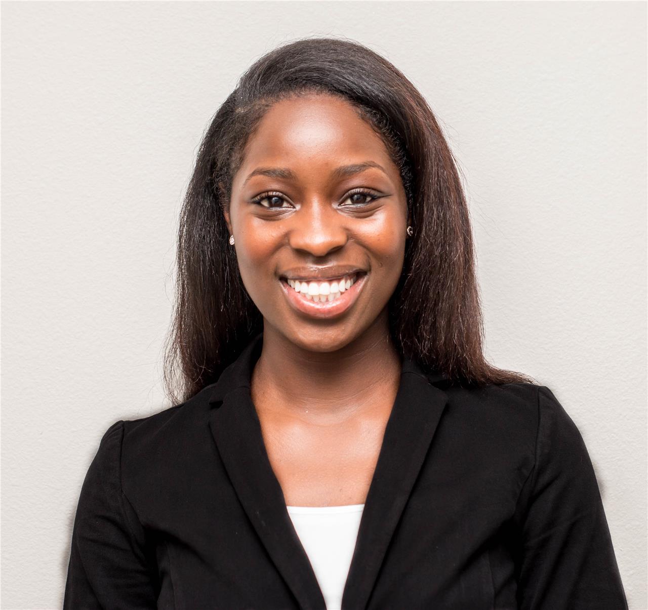 Lorene Cudjoe, co-author of the research presented in the poster "Increasing Diversity and Inclusion in Graduate Medical Education through Mentorship"